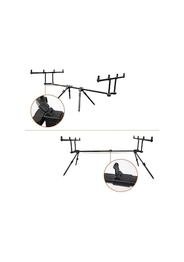 Captain 7646 Carp Sehpa Alarm Swinger 4lü Combo Set