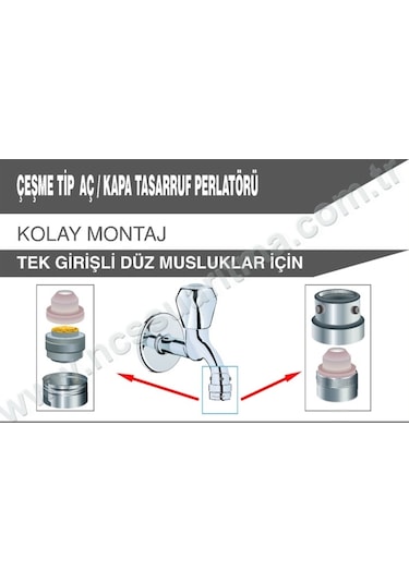 Çeşme Tip Pca Özellikli Su Tasarruf Başlığı Diğer