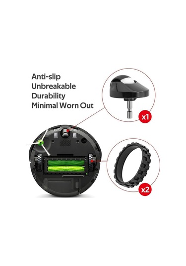 Crackedice Irobot Roomba Eı Serisi I3 I3+ Elektrikli Süpürge İçin Yedek Parçalar