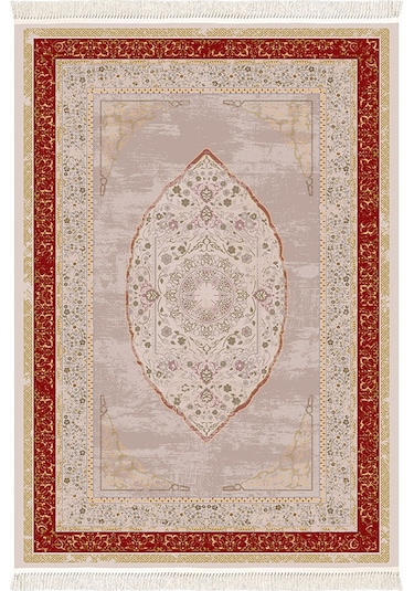 Mink Halı Dijital Baskılı Dj26 120x180 Cm Kiremit