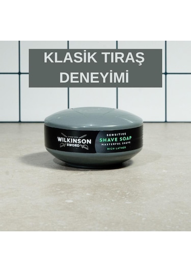 Wilkinson Sword Sensitive Tıraş Kase Sabunu - 125g