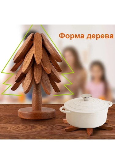 Tenfowee Abs Plastik Çay Poşeti Tutucu, Döner Fonksiyonlu, 10 Cm Çap, 3 Kişilik, Noel Desenli, Mutfak/dining Aksesuarı