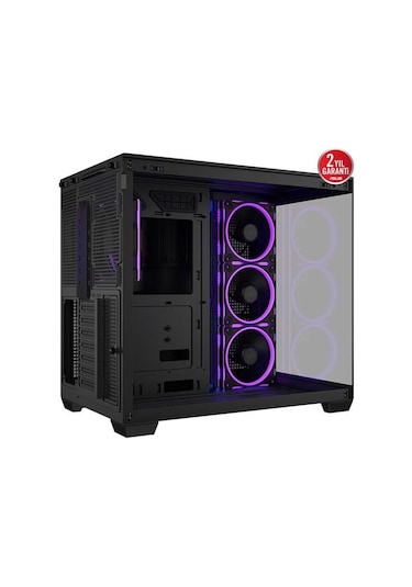 Asus A32 Plus Panoramık Gamıng Mıd-tower Pc Kasası Siyah