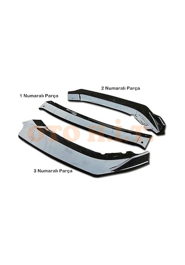 Audi A3 Hatchback Ön Tampon Eki Bodykit Karlık Lip