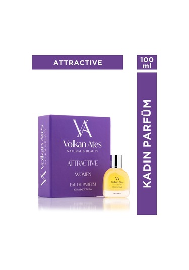 Volkan Ates Natural & Beauty Attractive Kadın Parfüm 100 Ml
