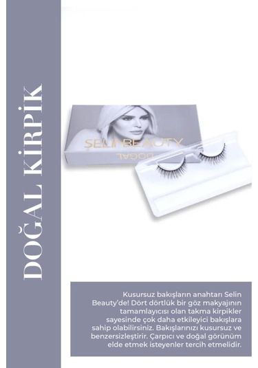 Selin Beauty Doğal Takma Kirpik
