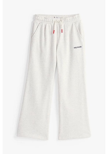 Kız Çocuk Th Geniş Paça Eşofman Altı - Beyaz Snow White Heather