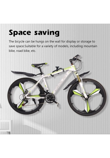 Dinosaurs Bisiklet Tutucu Duvar Askısı Altın