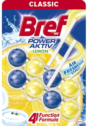Bref Power Aktif Limon Klozet Bloğu 2 x 50 G