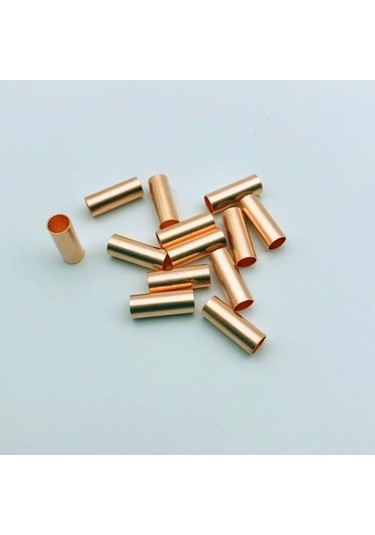 3mm Bakır Borular Kılıf Setleri 12 K 24 K Isıtma Kablosu Bağlantısı Karbon Fiber Tel Bağlantı Ekleme Sıkma Terminali 10pcs 10pcs