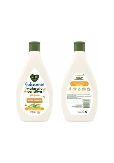 Johnson's Naturally Sensitive Bebek Şampuanı 395 ML