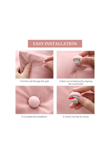 8 Adet Gri-anti Battaniye Mantar Kilidini Klip Sabitleyici Anahtar Yorgan Klipsi Bir Kapak Tokaları Yorgan Tutucu Şekli Yorgan Raptiye Kayma Tutucu