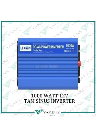 Lexron 1000 Watt 12v Tam Sinüs İnverter Lexron