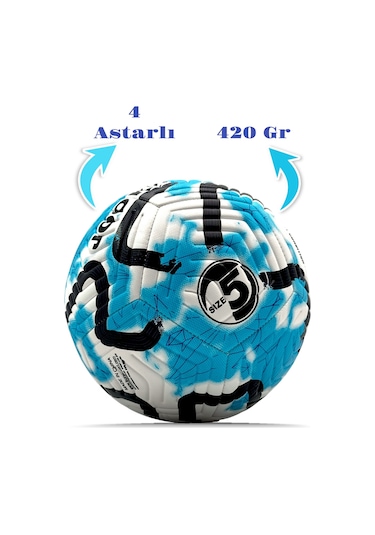 Futbol Topu Halı Saha ve Sert Zemin Pompa Hed. Bsf45 Beyaz