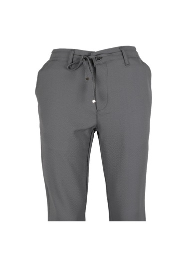Erkek Jogger Pantolon Bel Bağcıklı Regular Rar01344 Gri