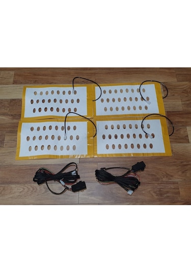 Ducki Kademeli Araç Koltuk Isıtma Seti  . 1 Çift Koltuk Için