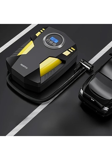 Willowhaven Araçta Kullanılabilir Kablolu Dijital Şişirme Cihazı Hızlı Lastik Basınç Göstergesi Seyahat