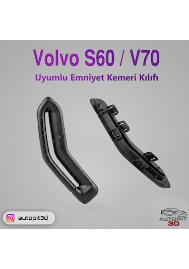 Volvo S60 / V70 Uyumlu Emniyet Kemeri Kılıfı