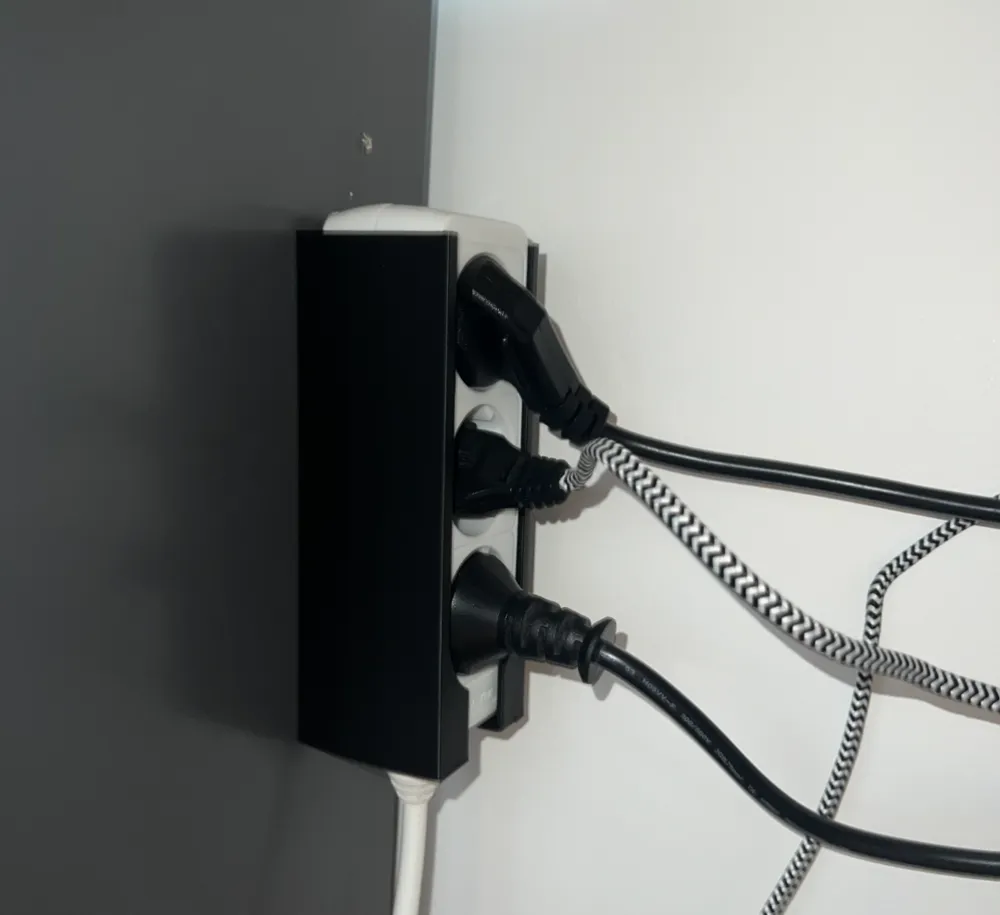 3 Lü Priz Duvar Tutucu