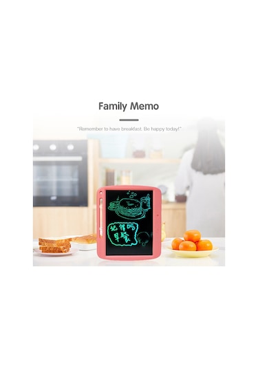 Teltree 9" Lcd Yazı Tahtası - Çocuklar Ve Yetişkinler İçin Kısmen Silinebilir, Göz Koruyucu Doodle Pad 112 Karakter Diğer