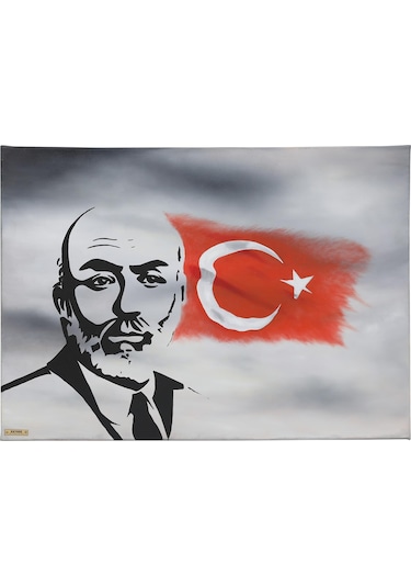 Mehmet Akif Ersoy Yağlı Boya Tablo-5914