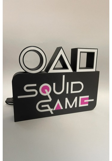 Squid Game Dekoratif Led Aydınlatma Çok Renkli