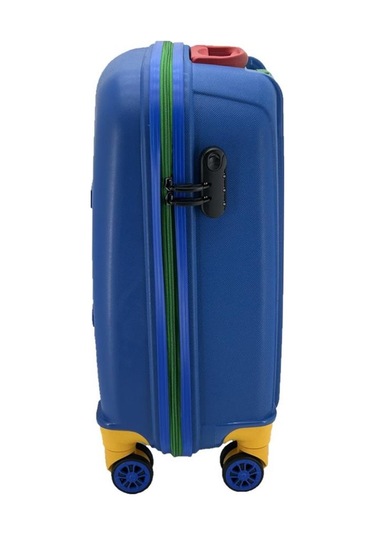 Cap Polo's Polipropilen Orta Boy Valiz Mavi