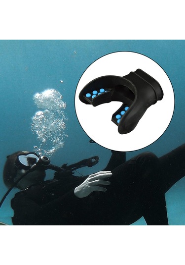 Homyl Tüplü Dalış Regülatörü Siyah Için Yetişkin