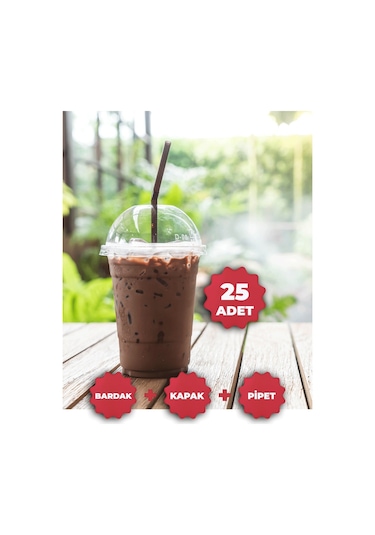 Plastik Bardak Milkshake Bardağı