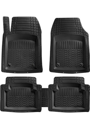 Fordotosan Mondeo 2007-2014 Araca Uyumlu Platinyum Siyah 4d Havuzlu Oto Paspas Takımı