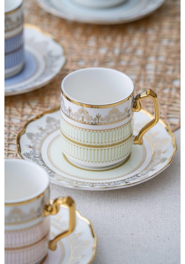 Eloise 6 Kişilik Kahve Fincanı Takımı - 90 Ml