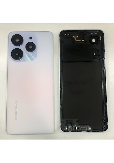 Tecno Spark 10 Pro Kasa Arka Kapak - Siyah