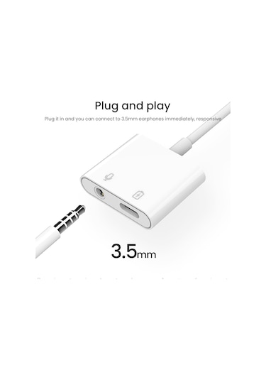 Mh-cm33s Usb-c - 3,5 Mm Kulaklık Ses Adaptörü Type-c Jak Aux Dongle Dönüştürücü