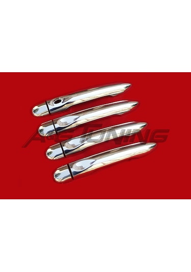 Renault Megane 3 Krom Kapı Kolu Tk -Dokunmatik- Paslanmaz Çelik N11.652