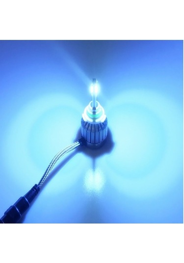 Drstuningistanbul Led Far Ampulü 9006-3500Lmx2-30W-12V Buz Mavisi / Laam704