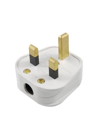 Ingiliz Kablo Tipi Fiş - Ingiliz Erkek Kablo Tipi Fiş Soketli