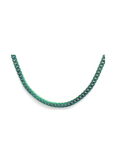 Ice Blue Renk Çelik Kadın Snake Zincir (508195040) Çok Renkli