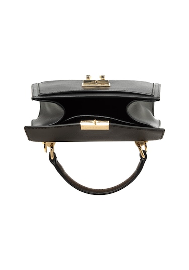 Çapraz Çanta Kadın Sheıla Piumelli Milano Bag P636 Black Siyah