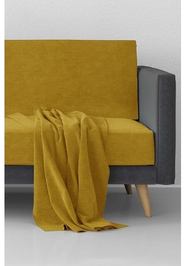 Favora Şönil Koltuk Örtüsü - Hardal