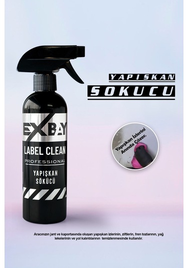 Exbay Yapışkan Sökücü Label Clean 400 Ml