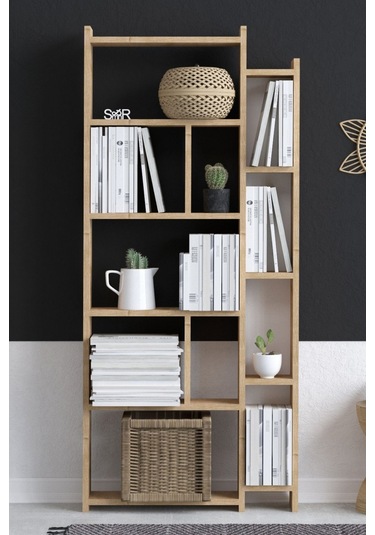 Decormet Momo Kitaplık Dec0052 Ahşap