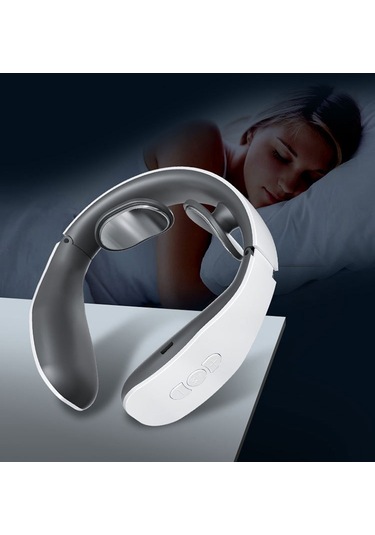 Butu Servikal Masaj Aleti Elektromanyetik Darbe Isıtma Boyun Koruyucu, Stil: Şarj Uzaktan Isıtma Çok Renkli