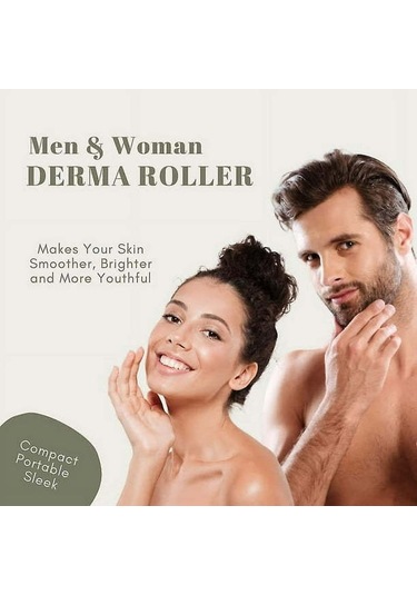 Yifomall 1.5mm Mikro İğneli Yüz Ve Sakal Rulosu - Cilt Bakımı Ve Kıl Uzaması İçin Evde Kullanım