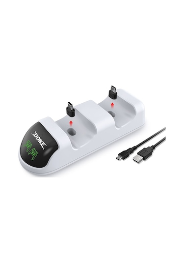 Dobe Ps5 Charging Dock Şarj Istasyonu Ekranli Çiftli Şarj
