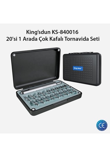 Kingsdun 20 Si 1 Arada Manyetik Mini Tornavida Seti Ks-840016