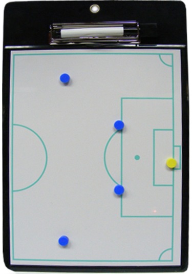 Selex Çift Tarafli Futbol Taktik Tahtasi 667 Çok Renkli