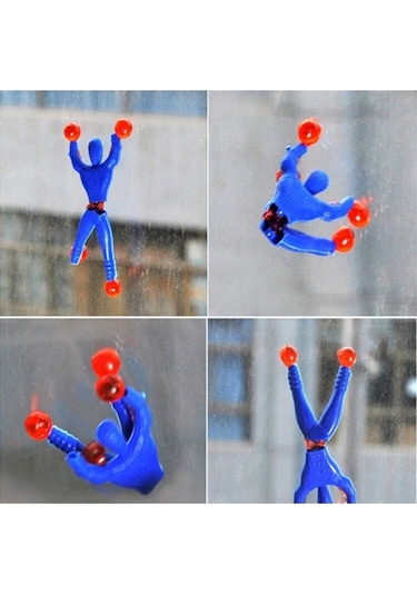 Cama Yapışan Örümcek Adam 4'lü Pakett