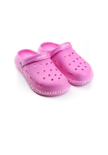 Gezer Eva 13139 Fujya Kız Çocuk Sandalet Terlik Fuşya