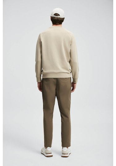 Lufian Cooper Bej Erkek Sweatshirt 112030177 Bej