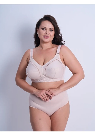 Sim Sim Büyük Beden Kadınlar İçin Korsesiz Sütyen 437211241 Gümüş
